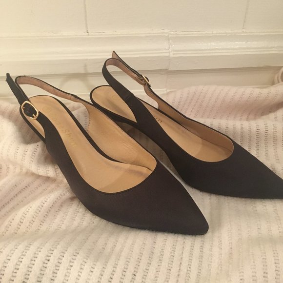 ComeShun Satin Kitten Heel - Picture 2 of 4